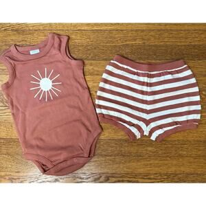 NWOT Hanna Andersson Canyon Sun Outfit Size 2